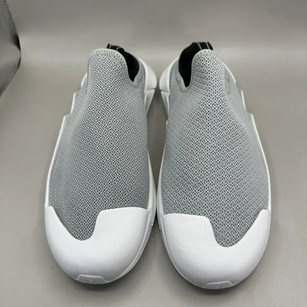 MUVEZ Dual Sole Slippers Shoes Mens Size 13 Gray Mesh Slip On Mule Comfort